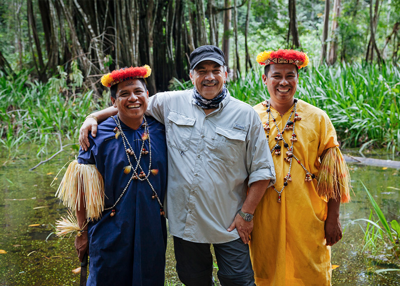captain immersion in Amazon culture