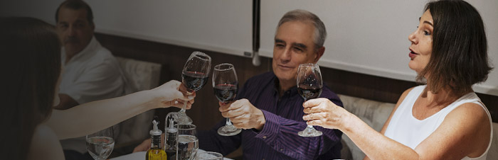 Celebration on the cruises